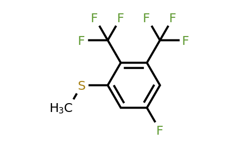 1805596-66-0 | 2,3-Bis(trifluoromethyl)-5-fluorothioanisole
