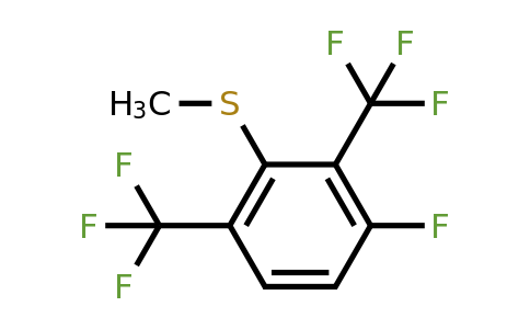1805596-70-6 | 2,6-Bis(trifluoromethyl)-3-fluorothioanisole