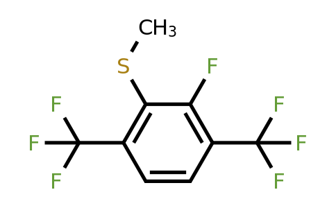 1805596-73-9 | 3,6-Bis(trifluoromethyl)-2-fluorothioanisole