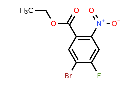 1805597-07-2 | Ethyl 5-bromo-4-fluoro-2-nitrobenzoate
