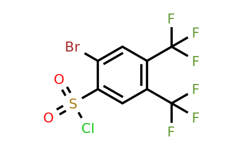 1805597-80-1 | 4,5-Bis(trifluoromethyl)-2-bromobenzenesulfonyl chloride