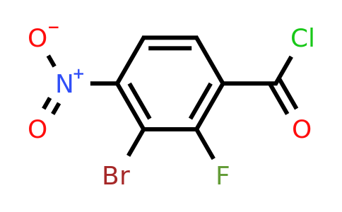 1805597-92-5 | 3-Bromo-2-fluoro-4-nitrobenzoyl chloride