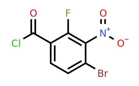 1805597-99-2 | 4-Bromo-2-fluoro-3-nitrobenzoyl chloride