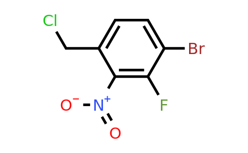 1805598-51-9 | 4-Bromo-3-fluoro-2-nitrobenzyl chloride