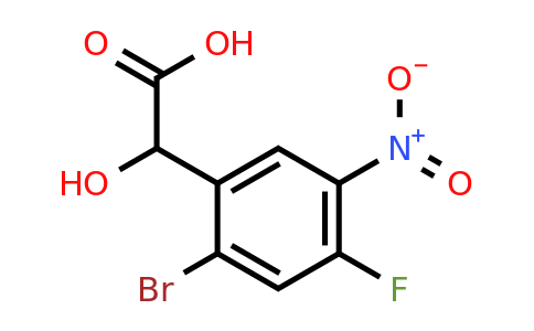 1805598-57-5 | 2-Bromo-4-fluoro-5-nitromandelic acid