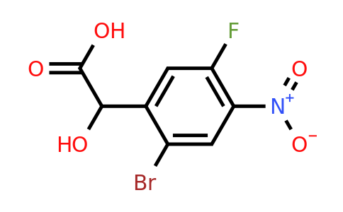 1805598-61-1 | 2-Bromo-5-fluoro-4-nitromandelic acid