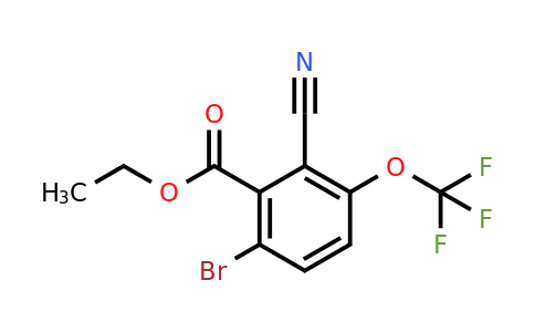 1805599-66-9 | Ethyl 6-bromo-2-cyano-3-(trifluoromethoxy)benzoate