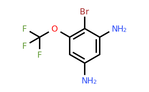 1805601-12-0 | 1-Bromo-2,4-diamino-6-(trifluoromethoxy)benzene