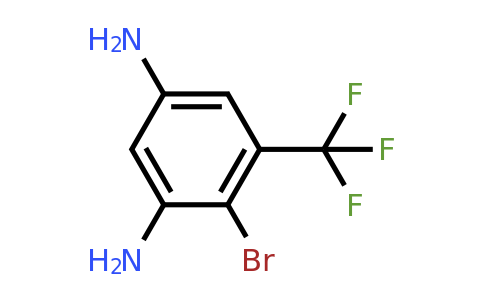 1805601-23-3 | 1-Bromo-2,4-diamino-6-(trifluoromethyl)benzene