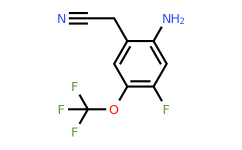 1805601-49-3 | 2-Amino-4-fluoro-5-(trifluoromethoxy)phenylacetonitrile