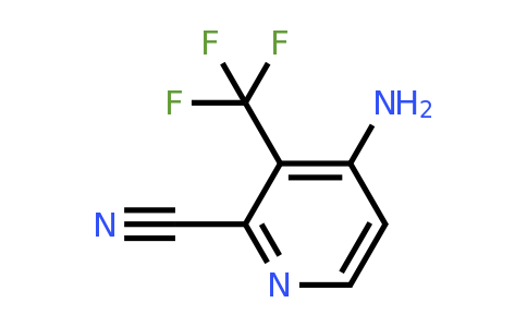1805601-57-3 | 4-Amino-3-(trifluoromethyl)picolinonitrile