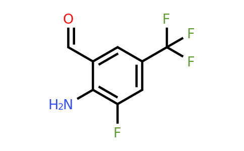 1805602-05-4 | 2-Amino-3-fluoro-5-(trifluoromethyl)benzaldehyde