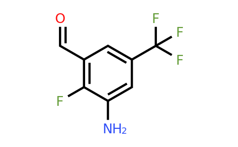 1805602-12-3 | 3-Amino-2-fluoro-5-(trifluoromethyl)benzaldehyde