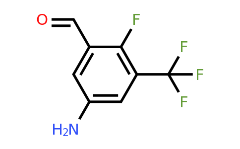 1805602-16-7 | 5-Amino-2-fluoro-3-(trifluoromethyl)benzaldehyde