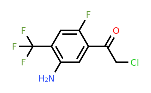 1805604-43-6 | 5'-Amino-2'-fluoro-4'-(trifluoromethyl)phenacyl chloride