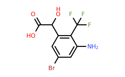 1805613-75-5 | 3-Amino-5-bromo-2-(trifluoromethyl)mandelic acid
