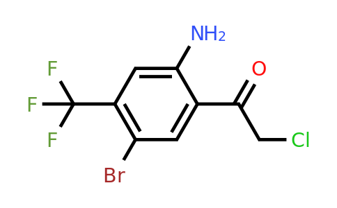 1805614-23-6 | 2'-Amino-5'-bromo-4'-(trifluoromethyl)phenacyl chloride