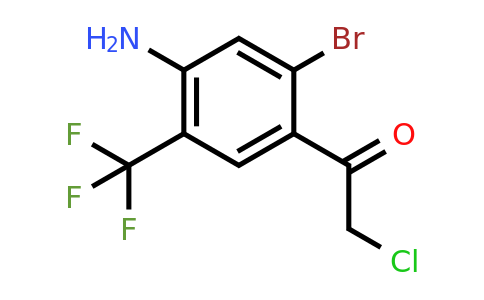 1805614-55-4 | 4'-Amino-2'-bromo-5'-(trifluoromethyl)phenacyl chloride