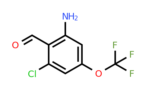 1805615-37-5 | 2-Amino-6-chloro-4-(trifluoromethoxy)benzaldehyde