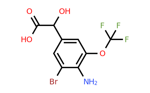 1805616-08-3 | 4-Amino-3-bromo-5-(trifluoromethoxy)mandelic acid