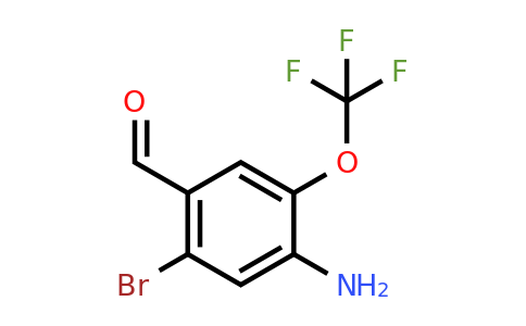 1805617-07-5 | 4-Amino-2-bromo-5-(trifluoromethoxy)benzaldehyde