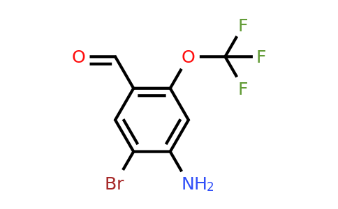 1805617-14-4 | 4-Amino-5-bromo-2-(trifluoromethoxy)benzaldehyde