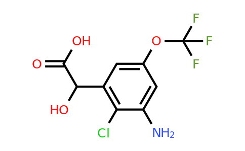1805617-20-2 | 3-Amino-2-chloro-5-(trifluoromethoxy)mandelic acid