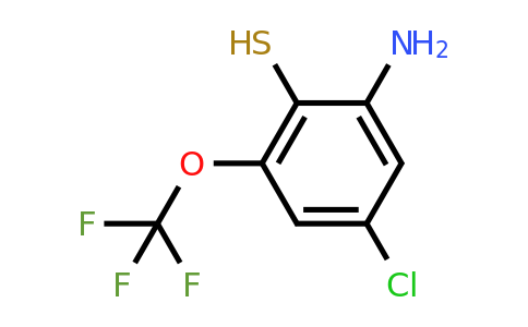 1805620-29-4 | 2-Amino-4-chloro-6-(trifluoromethoxy)thiophenol