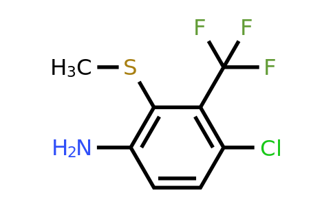 1805621-51-5 | 6-Amino-3-chloro-2-(trifluoromethyl)thioanisole