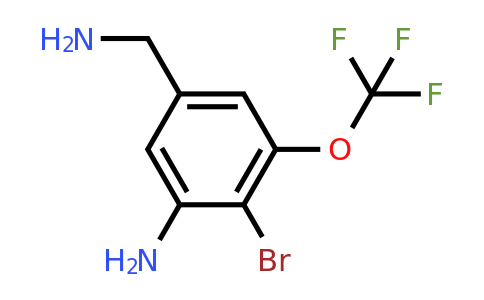 1805622-96-1 | 3-Amino-4-bromo-5-(trifluoromethoxy)benzylamine