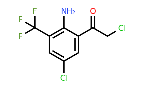 1805623-43-1 | 2'-Amino-5'-chloro-3'-(trifluoromethyl)phenacyl chloride