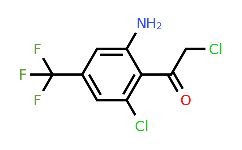 1805623-50-0 | 2'-Amino-6'-chloro-4'-(trifluoromethyl)phenacyl chloride