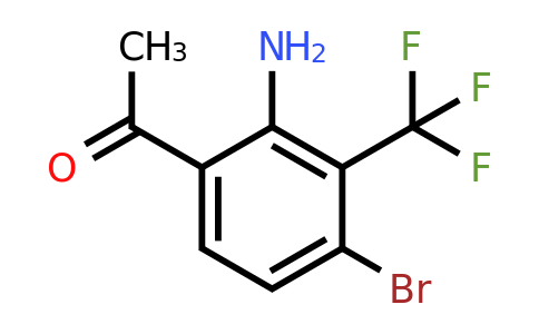 1805623-57-7 | 2'-Amino-4'-bromo-3'-(trifluoromethyl)acetophenone