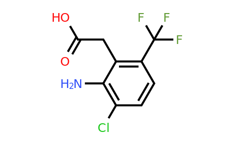 1805623-65-7 | 2-Amino-3-chloro-6-(trifluoromethyl)phenylacetic acid