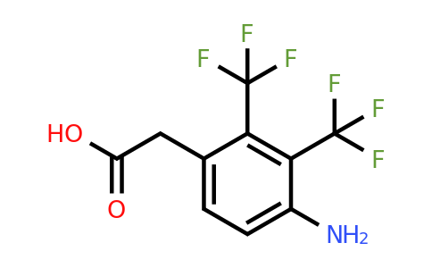 1805623-98-6 | 4-Amino-2,3-bis(trifluoromethyl)phenylacetic acid