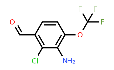 1805624-15-0 | 3-Amino-2-chloro-4-(trifluoromethoxy)benzaldehyde