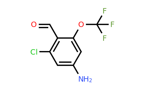 1805624-21-8 | 4-Amino-2-chloro-6-(trifluoromethoxy)benzaldehyde