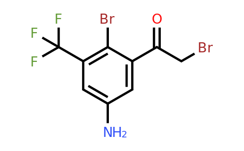 1805624-83-2 | 5'-Amino-2'-bromo-3'-(trifluoromethyl)phenacyl bromide