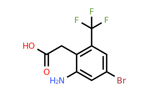 1805624-97-8 | 2-Amino-4-bromo-6-(trifluoromethyl)phenylacetic acid
