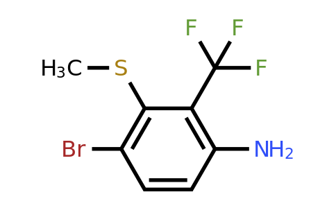 1805625-22-2 | 3-Amino-6-bromo-2-(trifluoromethyl)thioanisole