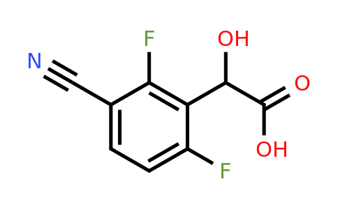 1805625-97-1 | 3-Cyano-2,6-difluoromandelic acid