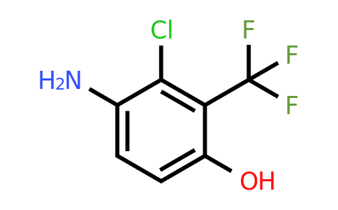 1805626-38-3 | 2-Chloro-4-hydroxy-3-(trifluoromethyl)aniline