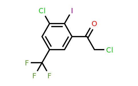 1805628-07-2 | 3'-Chloro-2'-iodo-5'-(trifluoromethyl)phenacyl chloride