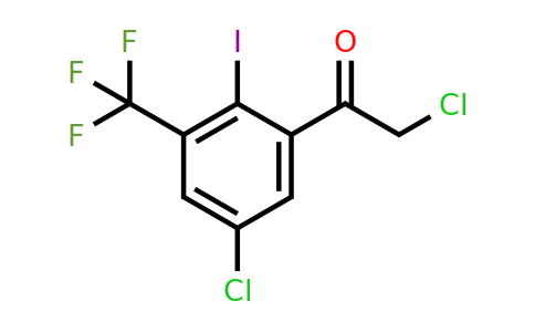 1805628-15-2 | 5'-Chloro-2'-iodo-3'-(trifluoromethyl)phenacyl chloride