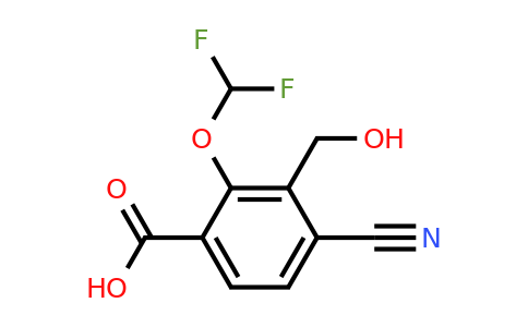 1805630-04-9 | 4-Cyano-2-difluoromethoxy-3-(hydroxymethyl)benzoic acid