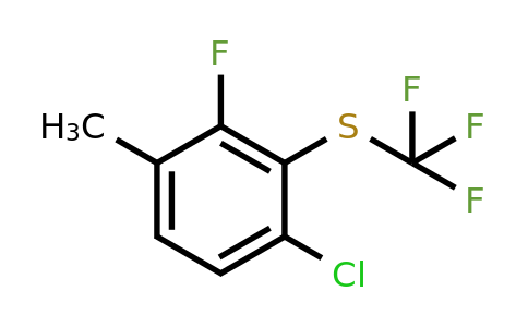 1805631-00-8 | 4-Chloro-2-fluoro-3-(trifluoromethylthio)toluene