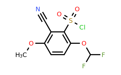 1805631-54-2 | 2-Cyano-6-difluoromethoxy-3-methoxybenzenesulfonylchloride