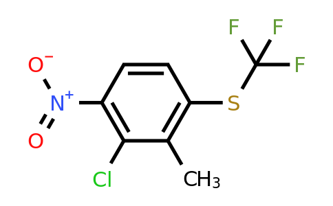1805631-68-8 | 2-Chloro-3-nitro-6-(trifluoromethylthio)toluene