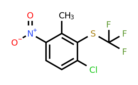 1805631-76-8 | 3-Chloro-6-nitro-2-(trifluoromethylthio)toluene