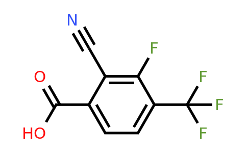 1805631-90-6 | 2-Cyano-3-fluoro-4-(trifluoromethyl)benzoic acid
